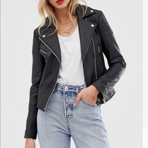Barney’s Originals leather biker jacket BNWT